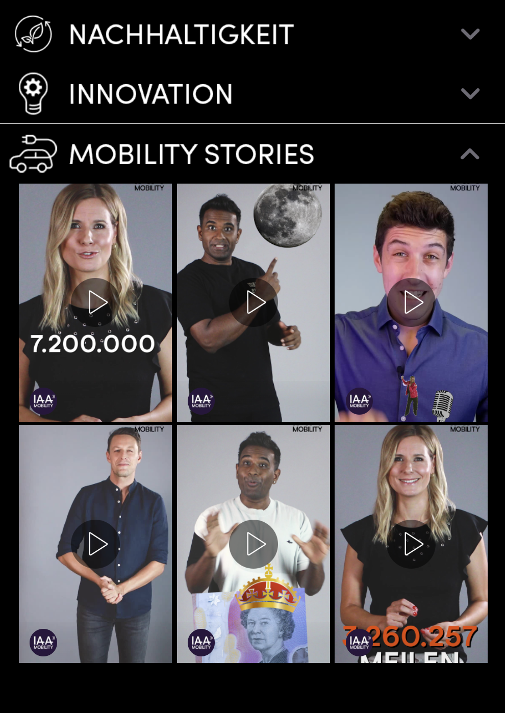 iaa mobility stories social media auftritt
